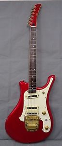 Ca1988 Yamaha Sgv700 Guitar Red 