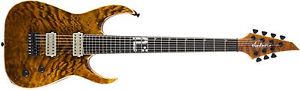 Jackson Misha Mansoor Juggernaut "BULB" HT7 Ebony Fingerboard Amber Tiger Eye