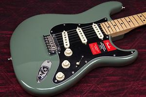 New Fender American Professional Stratocaster Antique Olive Authorized Dealer!