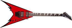 Jackson PDX-2 Demmelition King V� Rosewood Fingerboard Red with Black Bevels