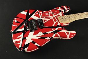 Charvel EVH Art Series Electric Guitar Red, Black & White RARE!
