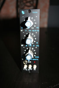 API Audio 550a Equalizer API 500 series EQ
