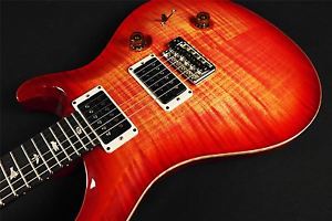 PRS Paul Reed Smith Custom 24 USA Pattern Regular Blood Orange Flame (348)