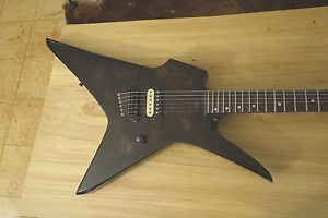 2017 Black Chapel ASTAROTH Neck thru Figured Maple top Handmade in Portland, OR.