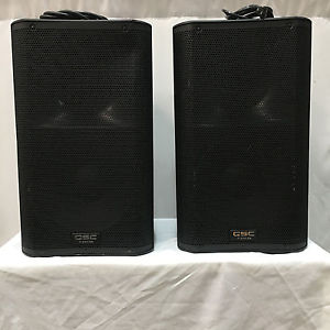 2x USED QSC K12 12" Loudspeaker With 2x Bags