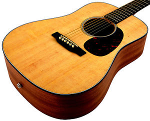 Martin Dreadnought Junior Jr Acoustic Zager EZ-Play Modified Guitar