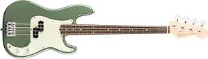 Fender American Pro Precision Bass - Rosewood Fingerboard - Antique Olive