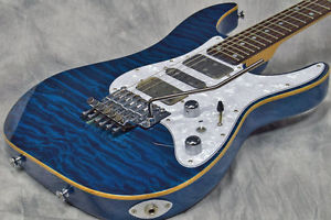 Schecter SD-II-24 AS Blue Used From Japan #A40