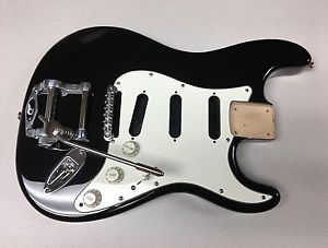 STRATOCASTER PROJECT GUITAR BODY - DUESENBERG BRIDGE & TREMOLO