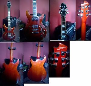 2003 Cort M800. Mighty Mite Motherbuckers with coil taping. PRS Style semihollow