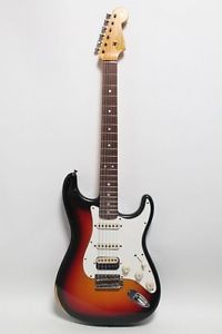 NEW Fender Custom Shop  1965 Stratocaster Relic HSS (Aged 3-Color Sunburst)/512