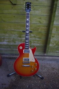 Gibson les paul standard sunburst electric guitar 1993