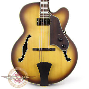 Brand New Ibanez Artcore Expressionist Hollowbody Electric Guitar in Amber Fade