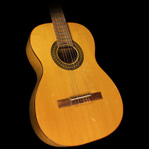 Used 1981 Zemaitis Classical Nylon String Acoustic Guitar Natural
