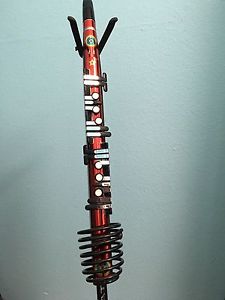 Yamaha WX5 w custom metallic decals applied.