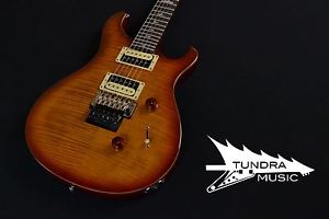 PRS SE Custom 24-Floyd Rose Vintage Sunburst - HFS & Vintage Bass