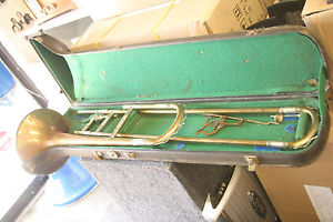 Vintage Freidrich Gessner Bass Trombone!