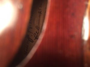 1925 J.H.Rockwell Violin Providence RI