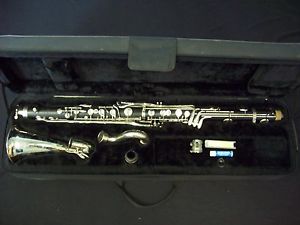 SUPER NICE! RIDENOUR 147 BASS CLARINET + RIDENOUR MPIECE + CASE