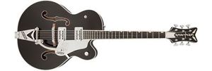 Gretsch G6136SLBP Brian Setzer Phoenix with TV Jones Setzer - Black Lacquer
