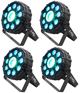 4 Chauvet DJ FX Par 9 DMX Multie