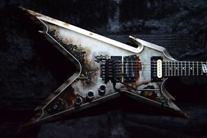 DEAN USA Dimebag Darrell Tribute Razorback RUST Electric Guitar Free Shipping