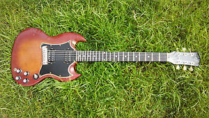 original vintage 1961 Gibson Les Paul model SG T-Top pickup 1962 USA