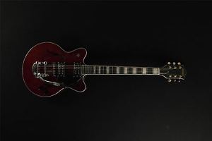 Gretsch G2655T Streamliner Center Block Jr. with Bigsby Broad'Tron Walnut Stain