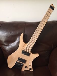 Strandberg Boden OS7 Headless Electric Guitar (Natural) with gig bag os8 os6