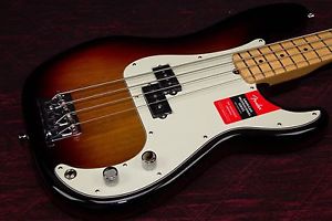 New Fender American Professional Precision Bass 3TSB Authorized Dealer Warranty