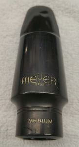 Vintage Meyer Bros New York Alto Saxophone Mouthpiece 4M