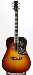 Yamaha L-7S 1975 Vintage Sunburst Made in Japan Acoustic guitar