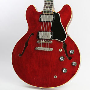 Vintage 1964 Gibson ES-335 Cherry Stop Tail Wide Nut-Width W/ OHSC!