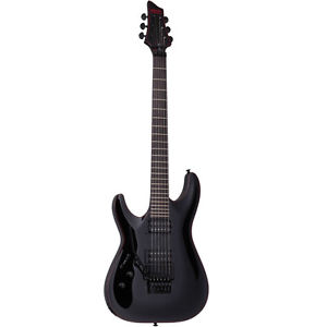 Schecter Blackjack C-1 FR LH Gloss Black BLK B-STOCK Left-Handed Electric Guitar