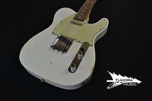 Fender Custom Shop 1963 Modern Spec Relic Telecaster - Olympic White