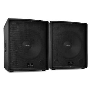 ENSEMBLE PASSIF PACK PA CAISSON BASSES CLUBS BASSREFLEX DJ BASSES 5000W SONO DJ