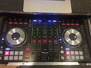 Pioneer DDJ-SX2 with Odssey Flight Case Sliding Shelf