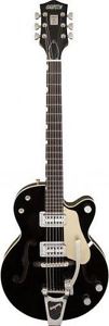 Gretsch G6118T-LTV 130th Anniversary Jr. - Ebony Fingerboard - with Case - Black