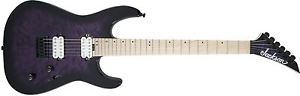 New 2017! Jackson Pro Series Dinky DK2QM HT Transparent Purple Burst