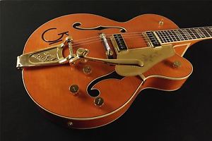 Gretsch G6120T-55GE Vintage Select 1955 Chet Atkins Bigsby - Vintage Orange
