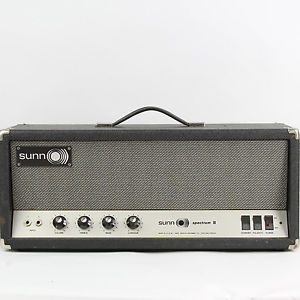 Vintage 1960s Sunn Spectrum II 60 Watt Head!