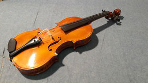 Violino costruito da liutaio Gaiani 4 quarti acero/abete/ebano anno 2006