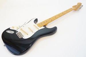 Fender Japan ST57-55 LH Stratocaster ST-57 Lefty Left Handed Black E Serial 1986