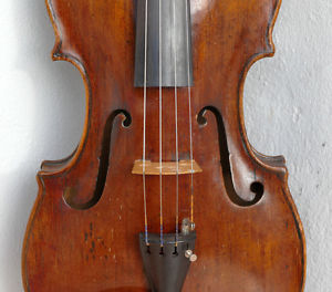 Very interesting big 18th century violin LOB 41,4 cm - Carlo Tononi