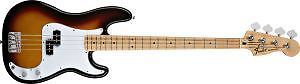 Fender Standard Precision Bass Maple Fingerboard Brown Sunburst 146102532