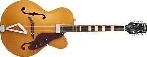 Gretsch G100CE Synchromatic Archtop Cutaway Electric - Flat Natural