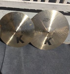 Used Zildjan K Custom cymbal set