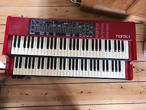 Nord C1 Combo Organ + Half Moon Switch, 9-pin Leslie Cable AND accessories.