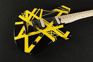 EVH Wolfgang Special Limited Edition - Black/Yellow Stripe (677)