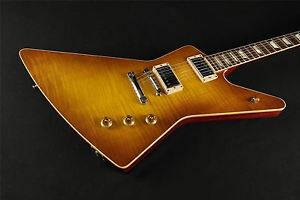 Gibson Custom Shop Benchmark LTD '58 Figured Explorer Electric Guitar Iced Tea